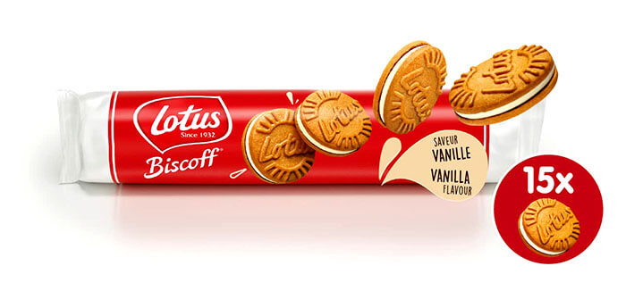 Lotus Biscoff Plněné sušenky s Vanilkovým krémem (1)